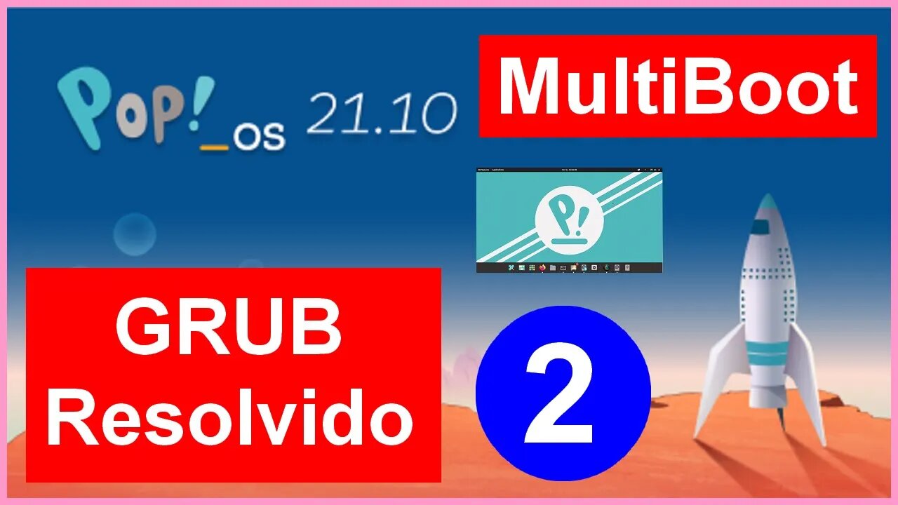 2- Como fazer para o Pop OS Linux detectar o Windows e outras Distros. Instalação Pop_OS Multiboot