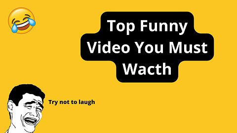 Must watch funny 😂😂 comedy video 2023 please don't laugh