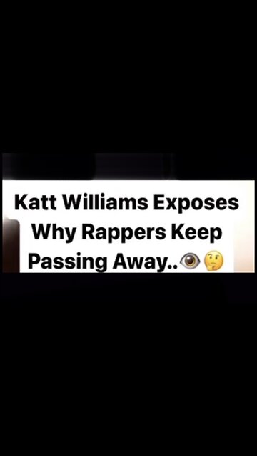 Katt Williams On Why Rappers Keep Dying