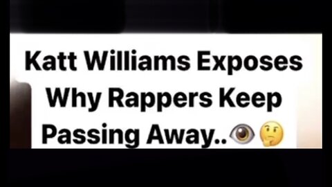 Katt Williams On Why Rappers Keep Dying