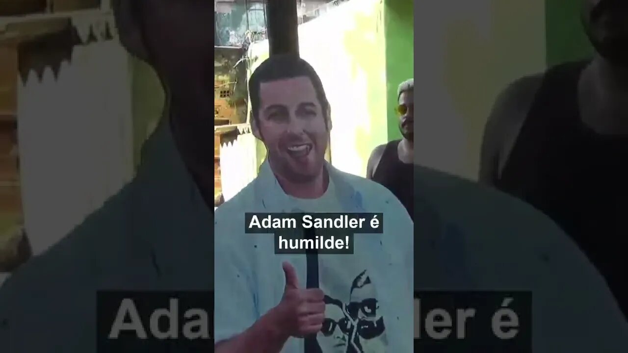 ADAM SANDLER MARCA PRESENÇA NO JUCELINO KUBICAST E DEFANTE AGRADECE