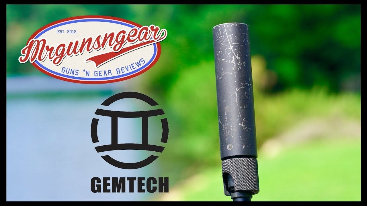 Gemtech Halo Lightweight Silencer That Mounts On A2 Flash Hiders 🇺🇸