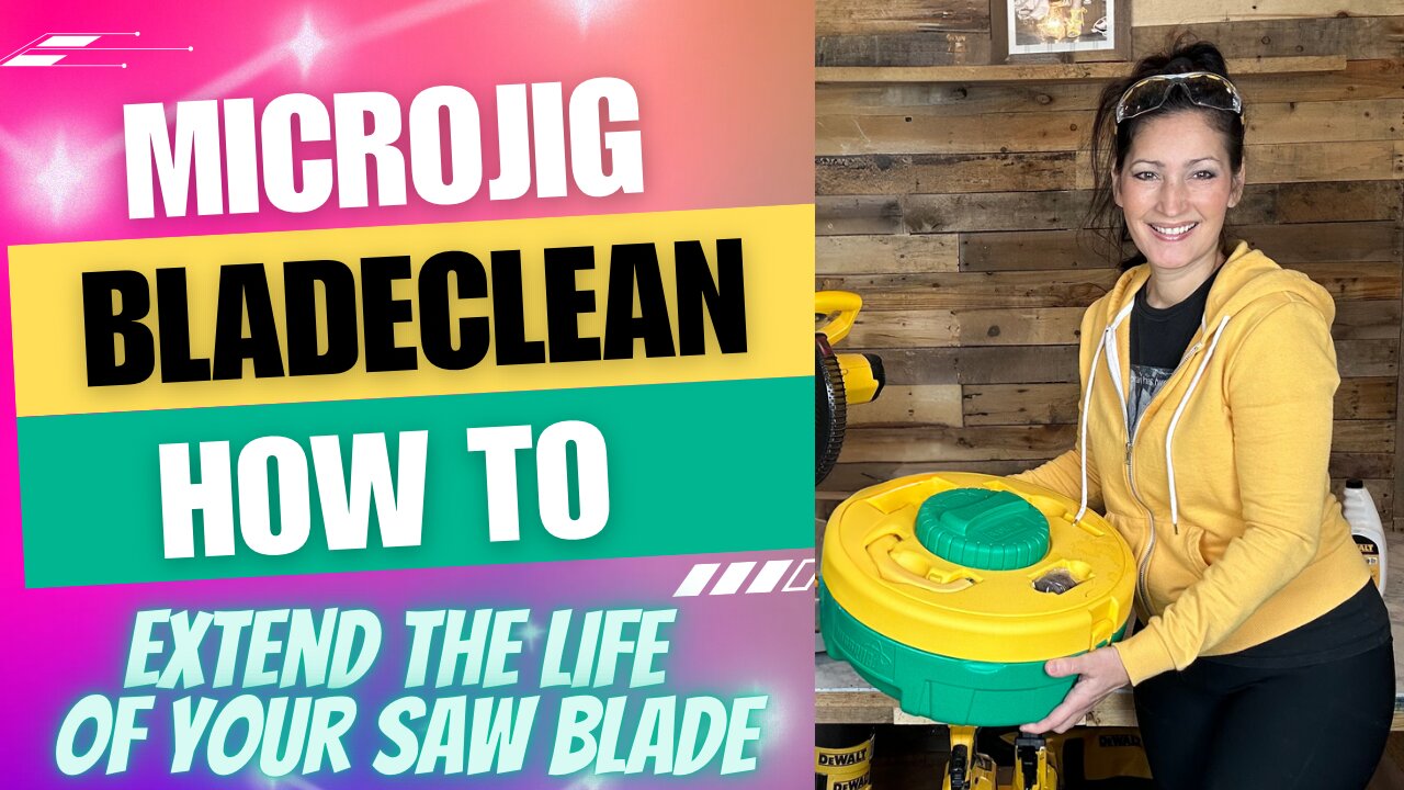 Microjig BLADECLEAN System How to Extend the Life of your Saw Blades