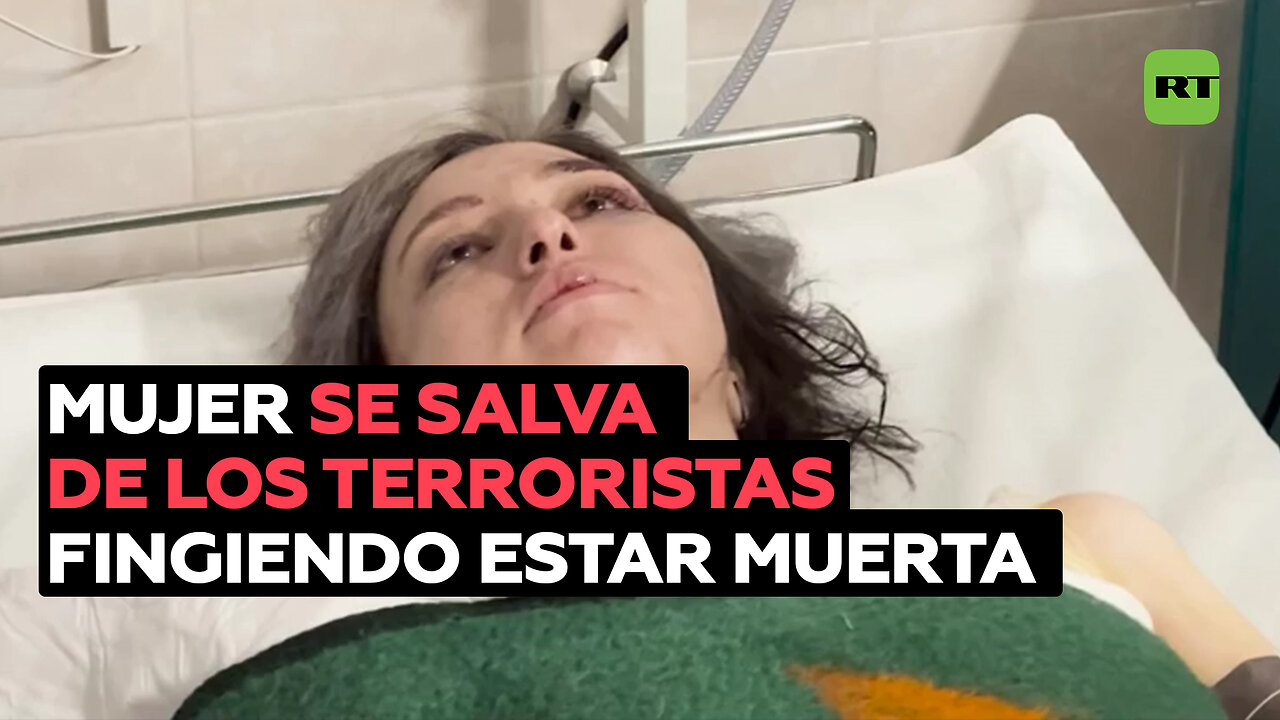 "Caí al suelo y fingí estar muerta", recuerda superviviente del atentado terrorista