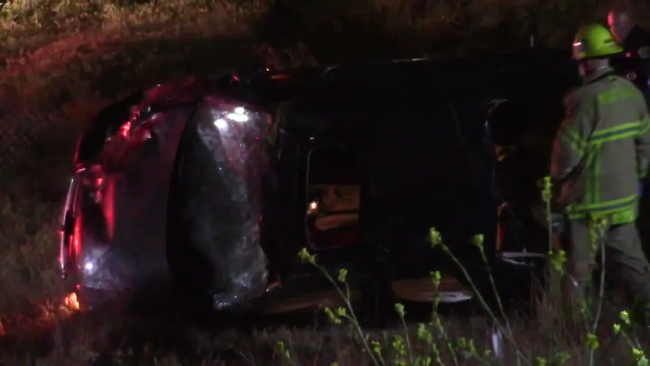 Accident with missing victim