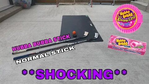 Using HUBBA BUBBA As Hockey Tape