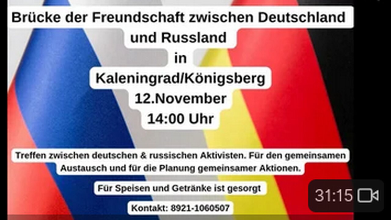 BND-Aktion Brücke der Freundschaft zwischen Nazi-Deutschland und Königsberg!