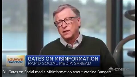 Bill Gates on Social media Misinformation about Vaccine Dangers