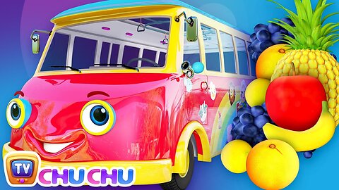 Color Song _ The Wheels On The Bus_Chuchu Tv n...