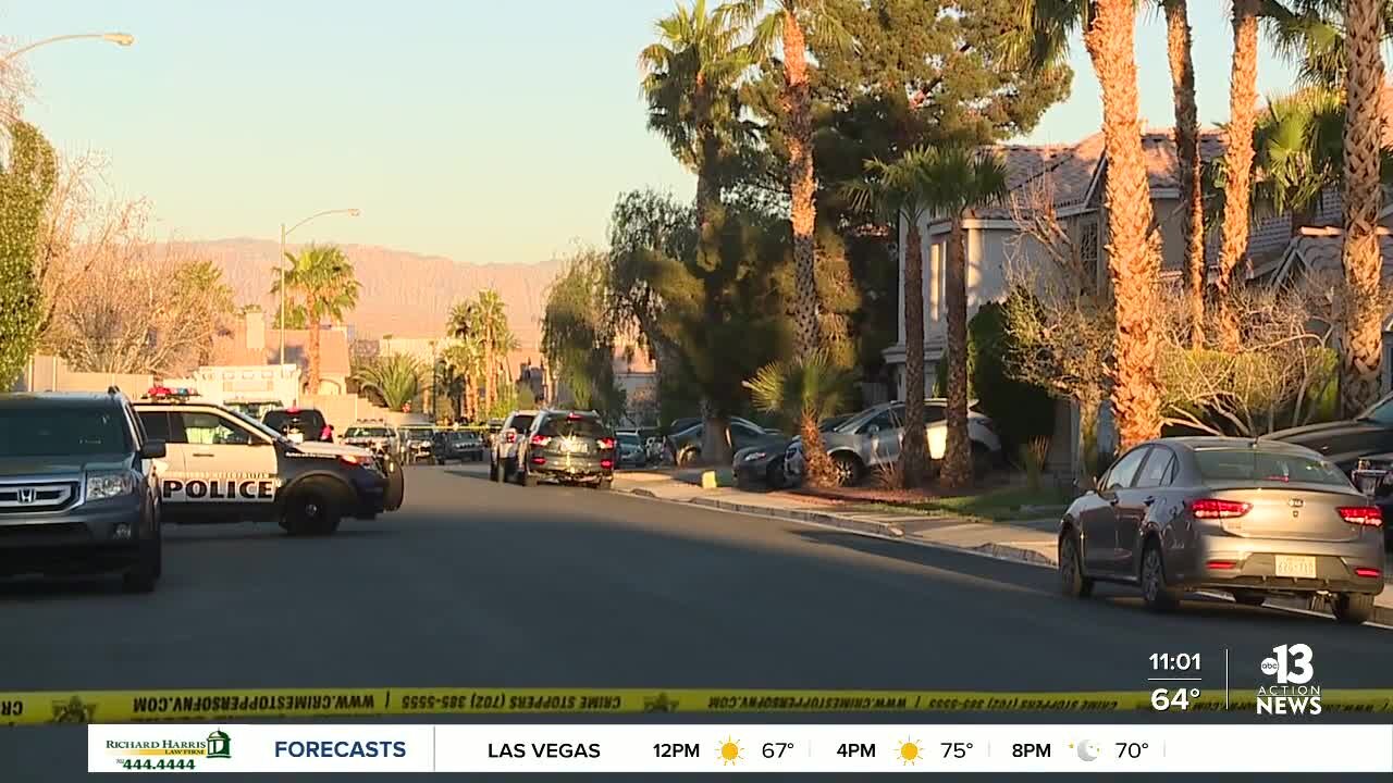 Woman shot, killed ex after he broke into home in southeast Las Vegas valley, police say