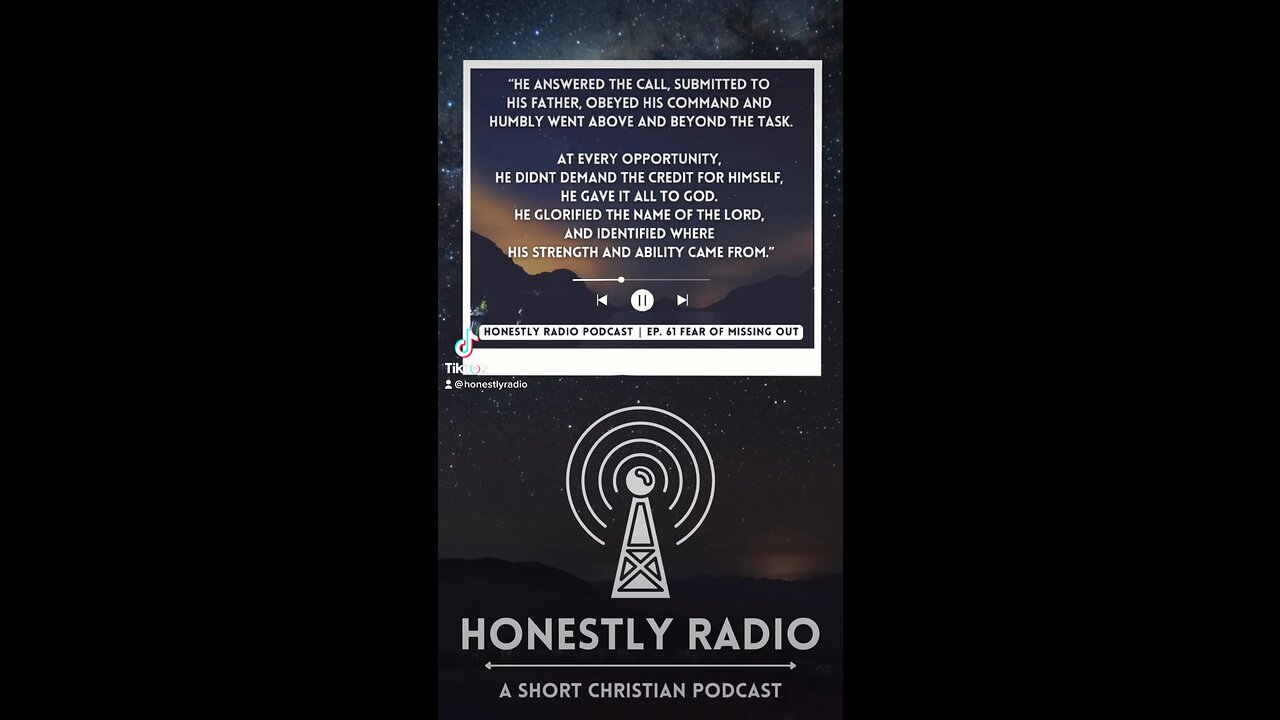 Godly Leadership develops by first being a Humble Servant. | Honestly Radio Podcast