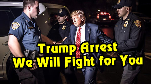 3.21.23 Trump Arrest > We Will Fight for You