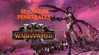 Slaanesh Penetrates Total Warhammer III