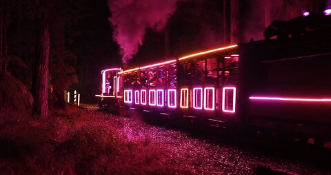 Puffing Billy Train of Lights
