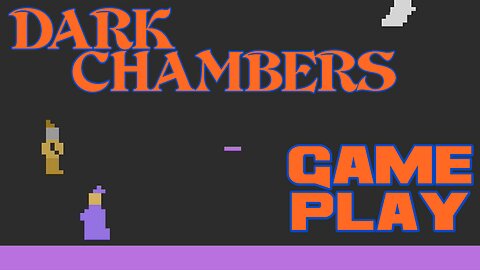 🎃👻🦇Dark Chambers - Atari 2600 Gameplay🦇👻🎃