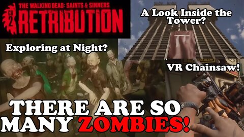 SO MANY ZOMBIES! - The Walking Dead Saints and Sinners 2 Trailer Reaction - PlayStation VR2
