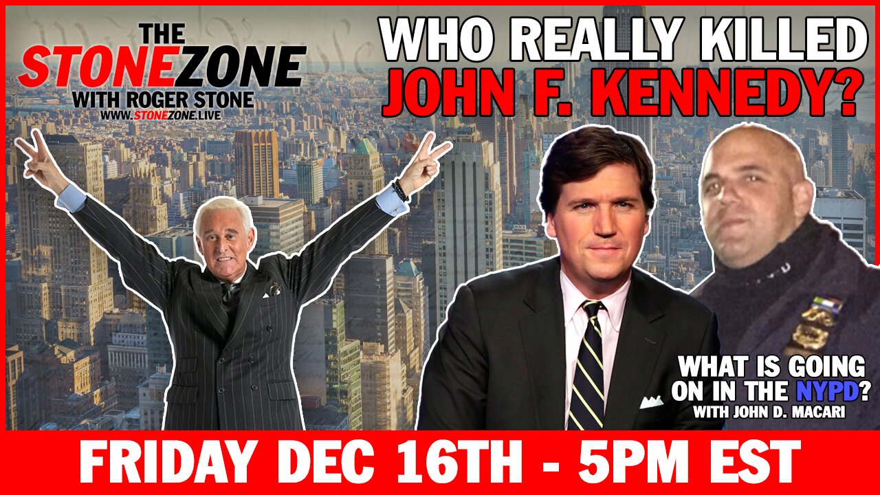 Who Killed Kennedy? What is Going on in the NYPD? The StoneZONE with Roger Stone