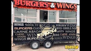 Spacious and Clean 2018 - 8' x 14' Street Food Vending Concession Trailer for Sale in Texas