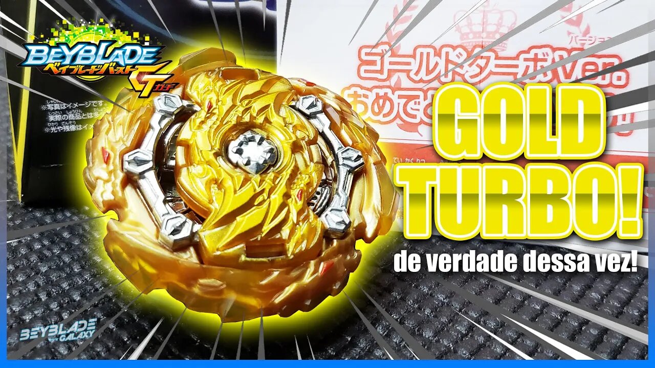 Consegui um WIZARD FAFNIR GOLD TURBO! - Beyblade Burst