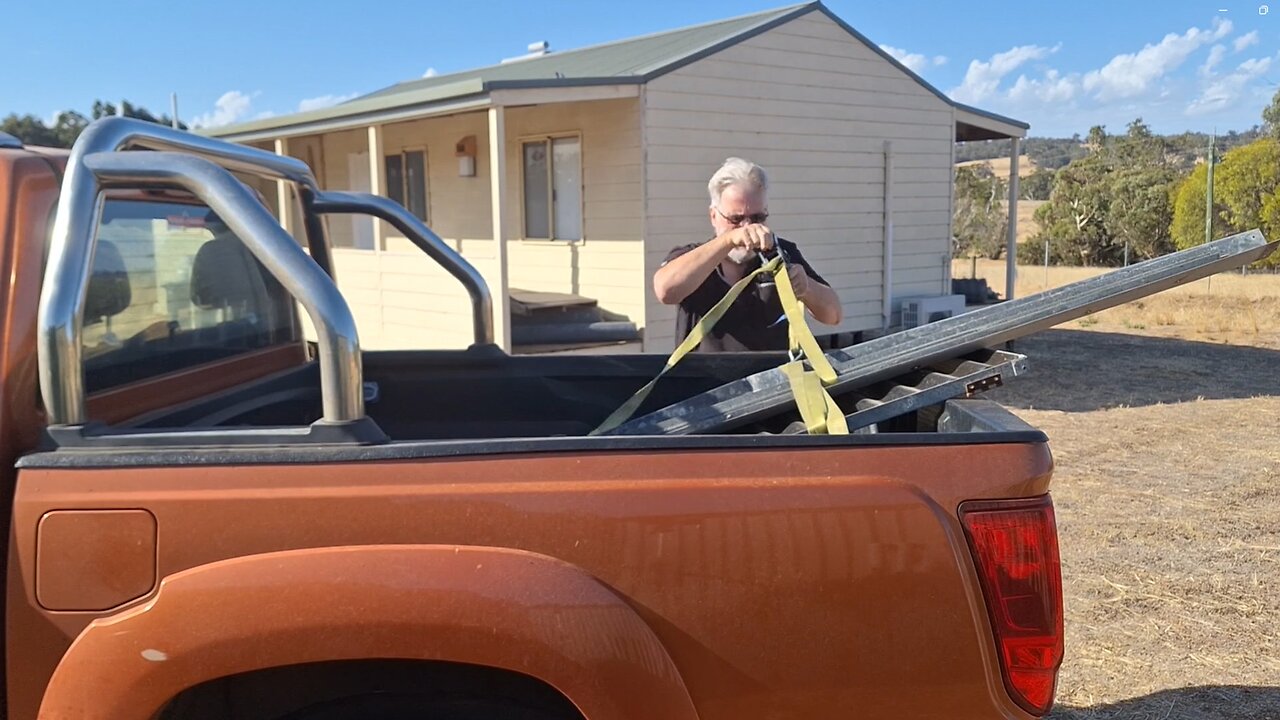 New chook run, moving the old aviary #1