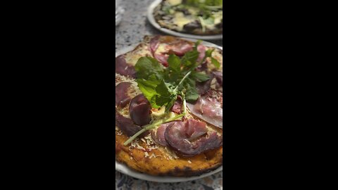 Wild African Springbok and Kudu Venison Pizza