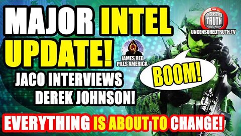 Get Ready!! Michael Jaco Interviews Derek Johnson This Is Huge Folks!