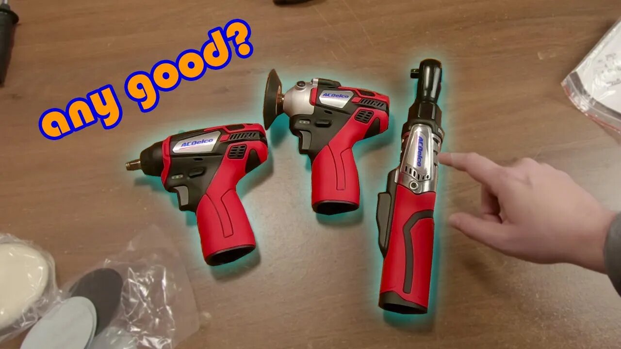 ACDelco Brushless Tool Combo Unboxing | Ratchet, Impact, & Polisher