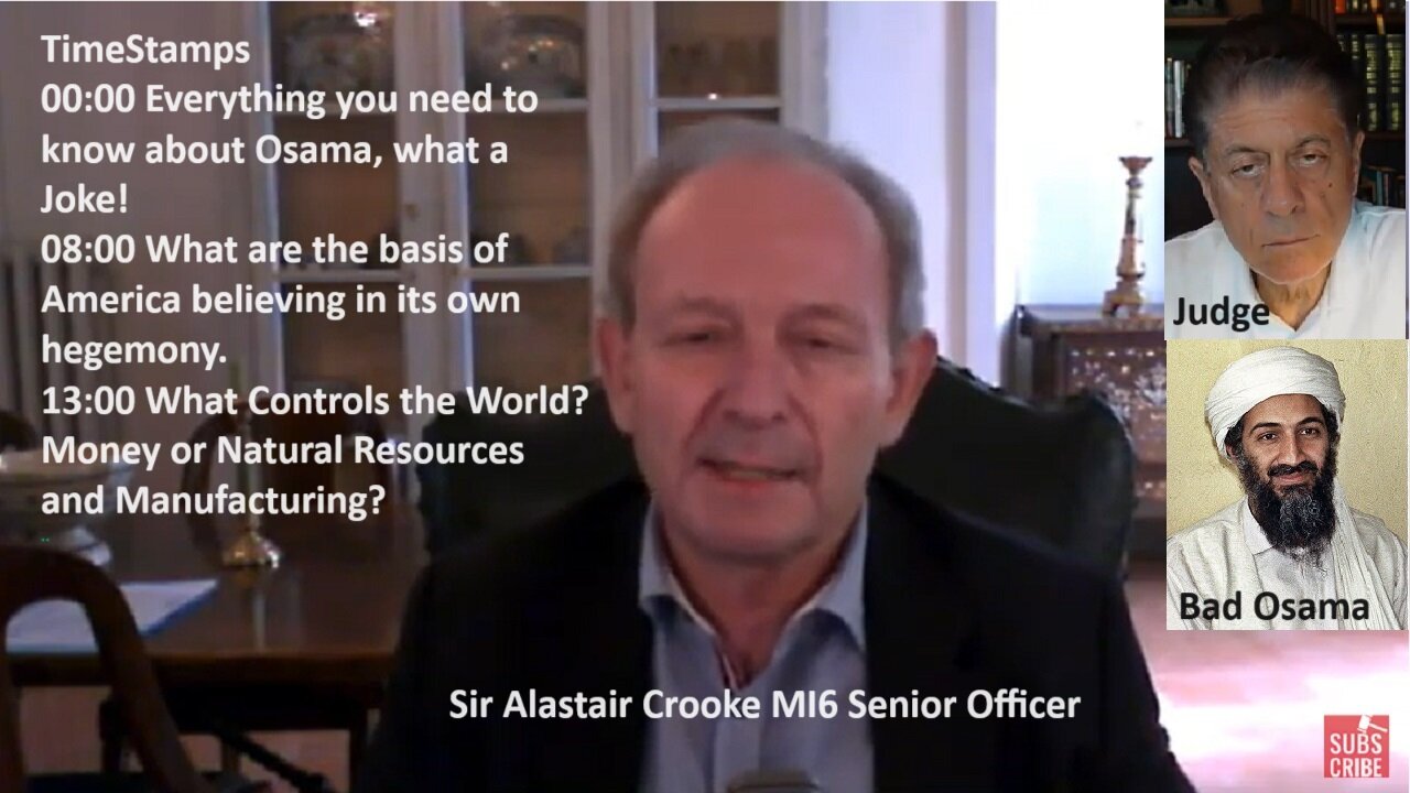 Judge w/Crooke MI6: 911, Killing Osama Bin Laden Hoax. Russia, North Korea, China One Army Now. Ukraine?
