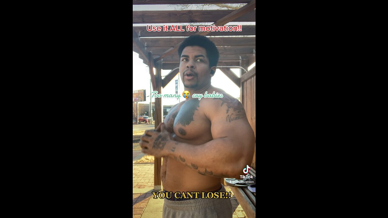 USE IT ALL FOR MOTIVATION! 💪🏿 ⚡️ |the best motivational bodybuilding rapper