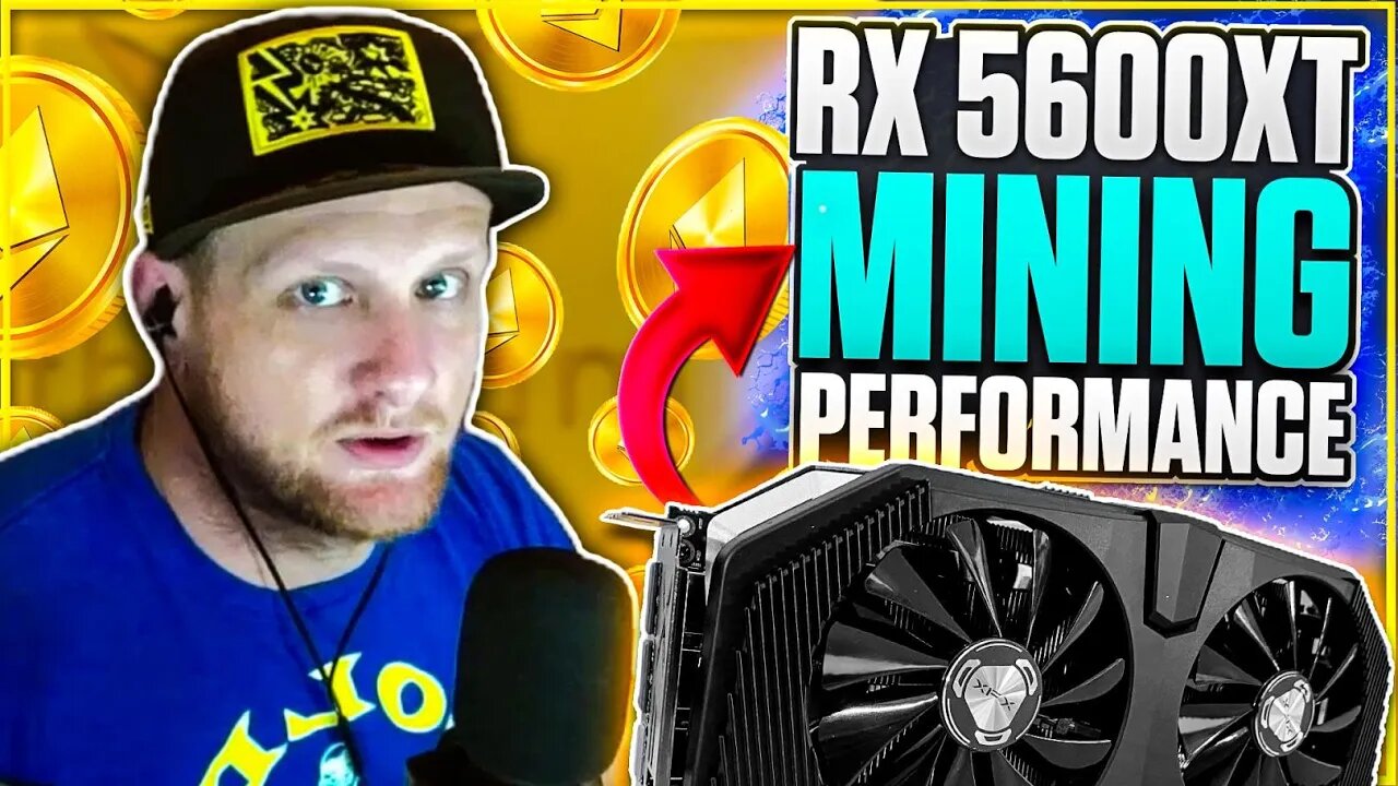 XFX RX 5600 XT RAW II Hashrate! | ETH RVN XMR MTP and More!