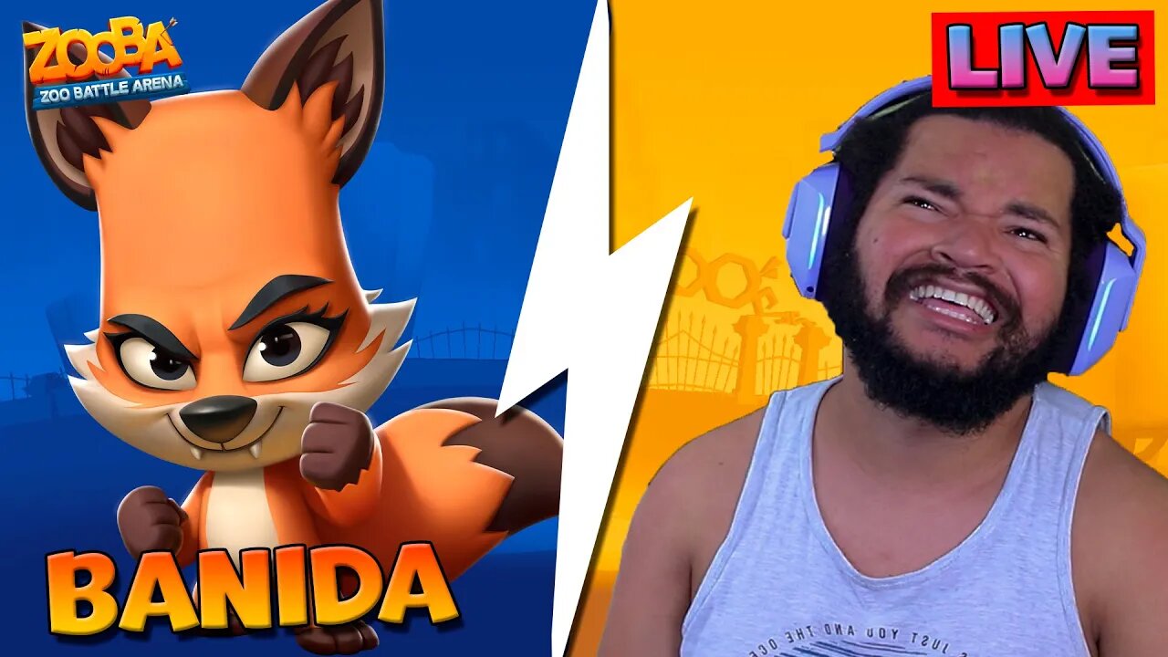 PROIBIDO USAR A NIX NA LIVE DE HOJE!! VEM JOGAR! ZOOBA: Jogo de Batalha Animal LIVE #75