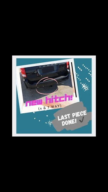 Travel With More Stuff | The KarahVan Gets a Hitch