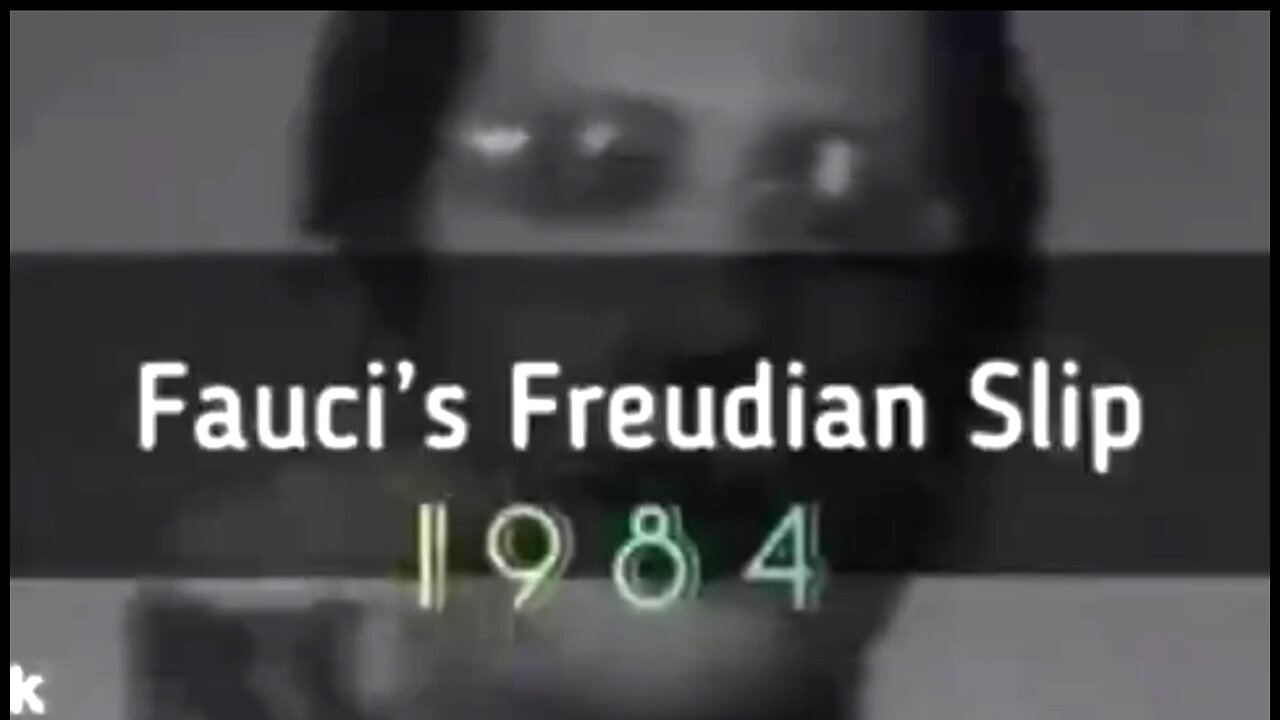 ANTHONY FAUCI 1984 CRIMES AGAINST HUMANITY ☠️
