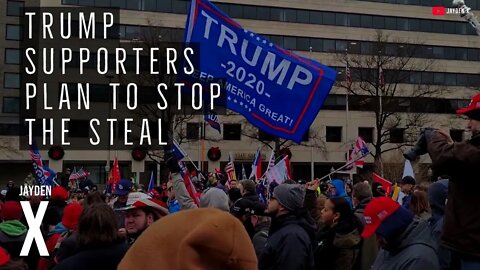 Trump Supporters Gather To Stop The Steal At The U.S. Capitol On Jan 6th, 2021