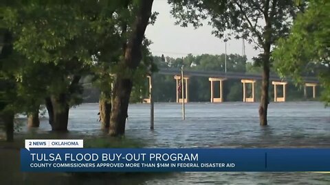 Tulsa County Commissioners approve $14.75M flood buyout program