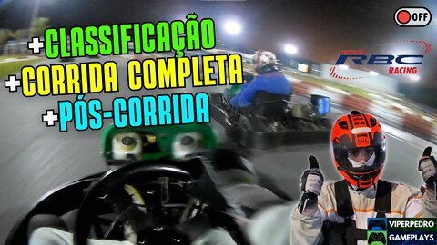 Corrida Completa (SEM CORTES) Kartódromo RBC Racing Vespasiano Karts 13hp | Grid Completo (05/06/22)