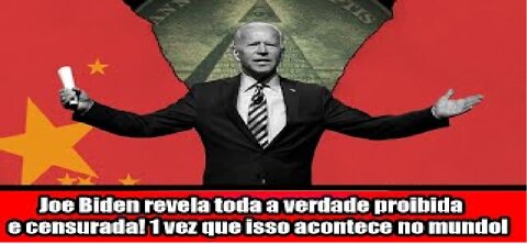 Joe Biden revela toda a verdade proibida e censurada! 1 vez que isso acontece no mundo