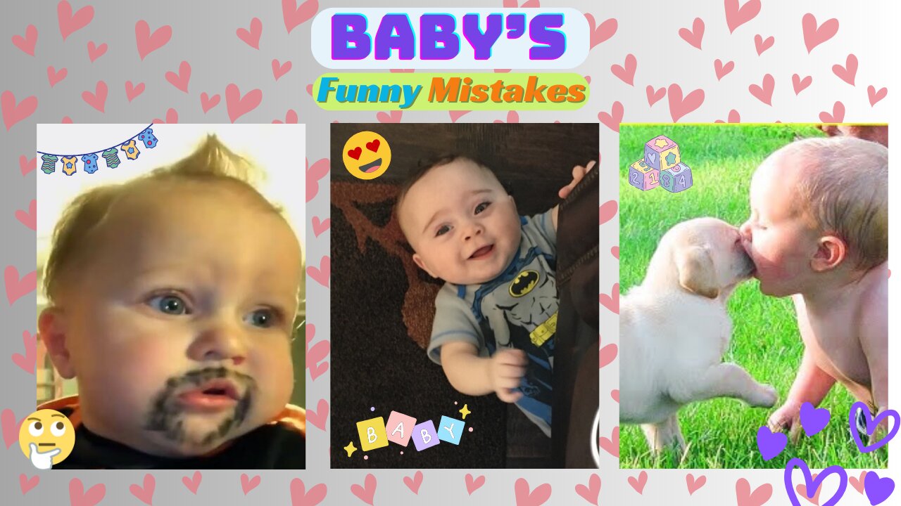 Hilarious Baby Bloopers: Funny Mistakes at Home, in the Mall, and More!