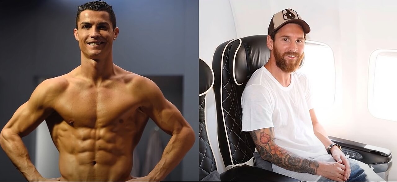 Cristiano Ronaldo vs Lionel Messi Transformation