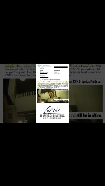 BREAKING: President Trump Cites Veritas #ExposeCNN Investigation in NEW Defamation Lawsuit Threat!