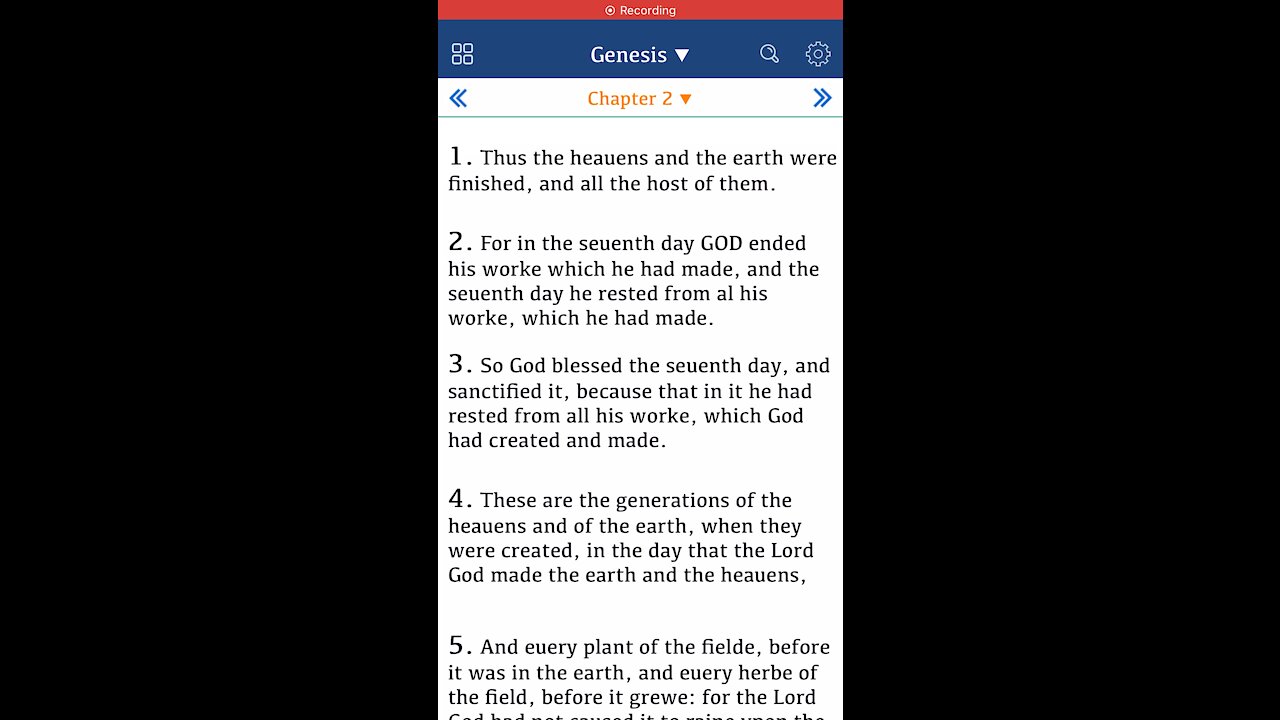 Genesis 2 - GNV Geneva Bible