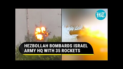 Iran-backed Group Fumes At Israeli Aggression; Hezbollah Fires 35 Rockets At IDF HQ