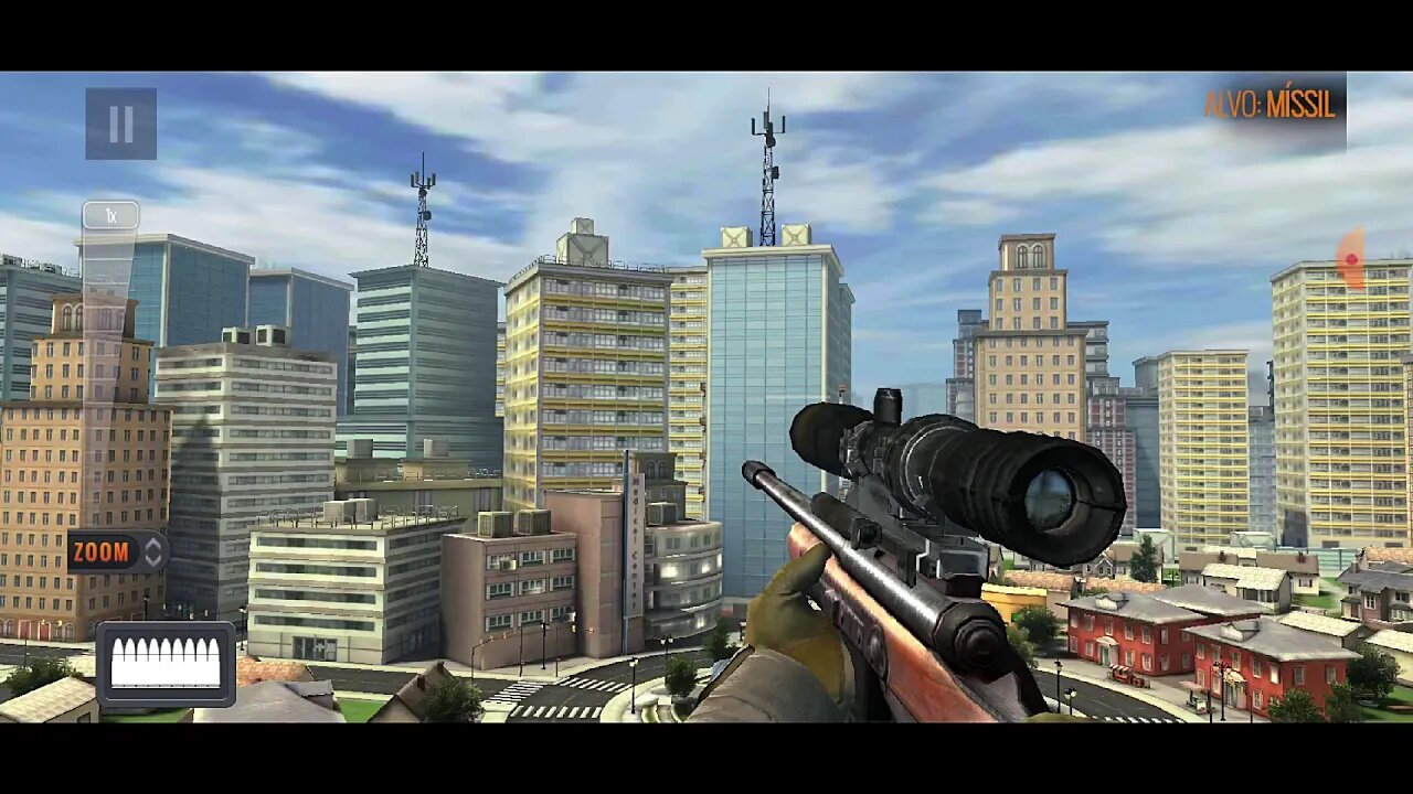 GUIGAMES - Sniper 3D Assassin - Small Valleys - Missão 5 - Ataque de Míssil