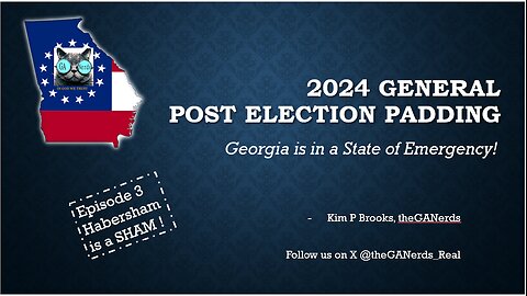 2024 Post Election Padding - Episode 3 Habersham