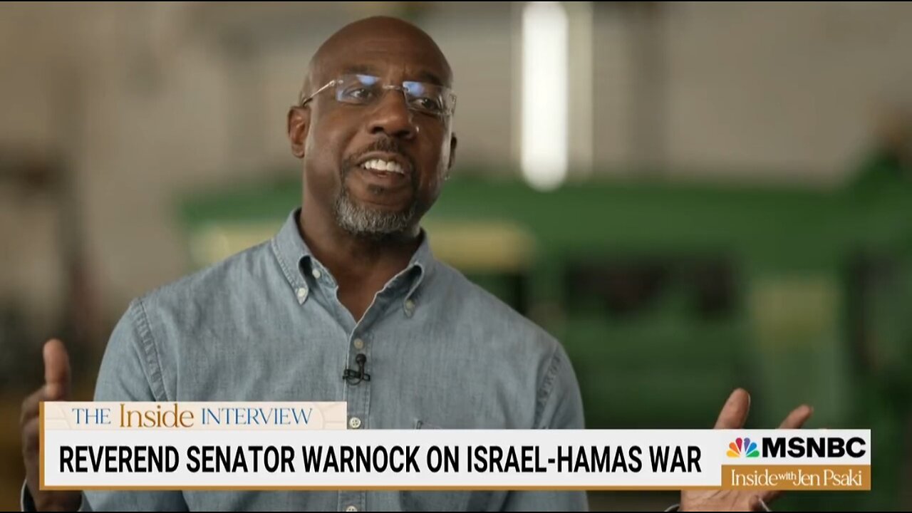 Sen Warnick Is Worried About Kids On Both Sides, No Mention of the Kids Slaughtered by Hamas