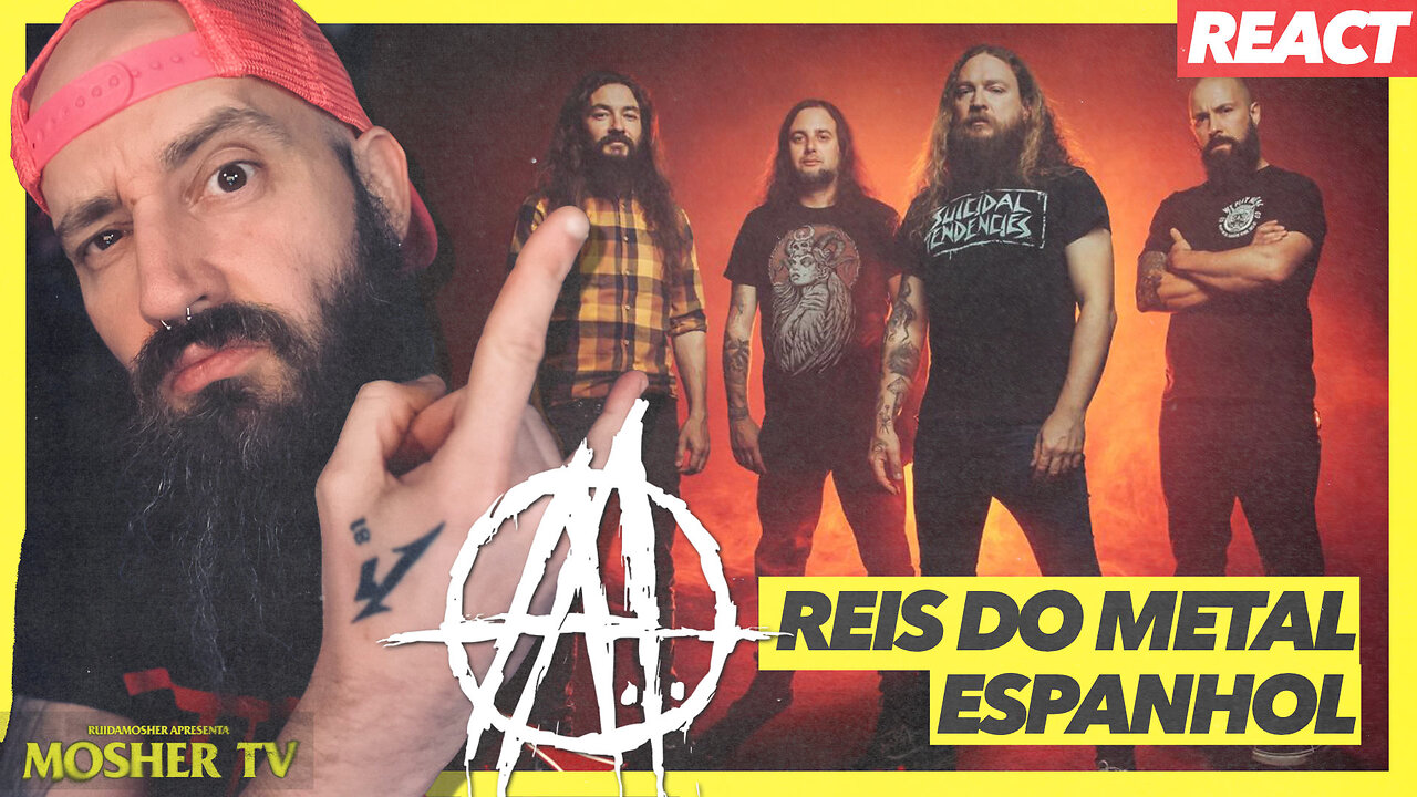 angelus apatrida são os reis indiscutíveis do metal espanhol | react a "to whom it may concern"