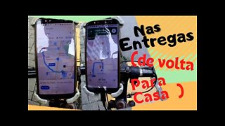 Nas entregas (de volta para casa)