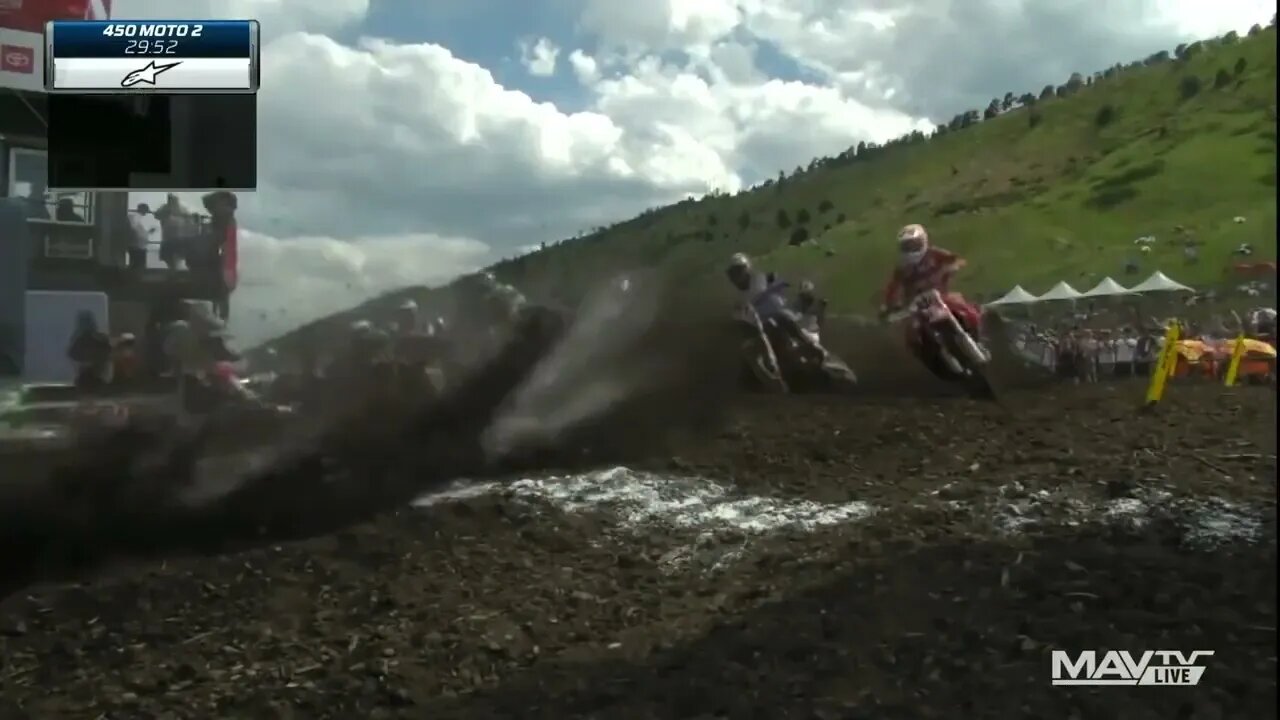 Watch Tony Ciaroli get another holeshot at Thunder Valley Motocross