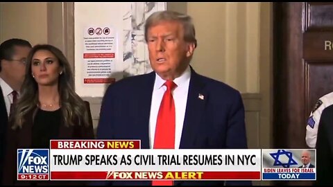 Trump SLAMS Disgraceful Civil Trial and Lunatic AG