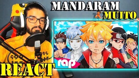 REACT - ESPECIAL TIME 7 🍃 -O MUNDO PRECISA DE NÓS! (Boruto) | LKZ, Micael, Fanit e Henrique Mendonça